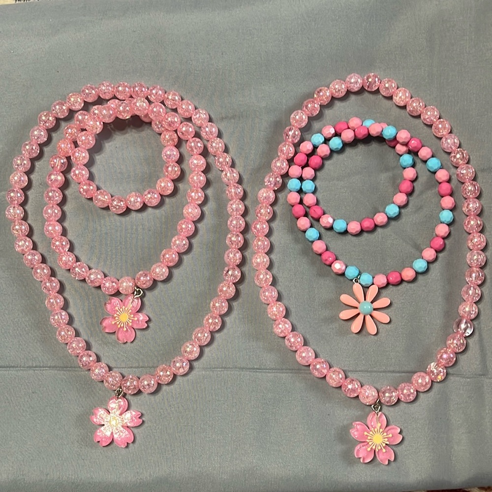 4 Necklaces for girl